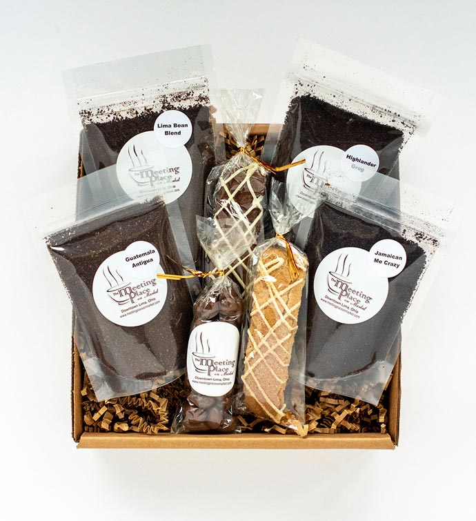 Coffee Sampler Gift Set - Flavored And Original Coffee